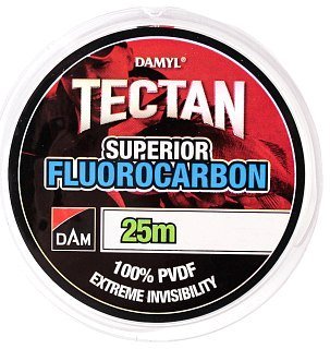 Леска DAM Tectan Superior FC 25м 0,16мм 2,2кг 4,9lb - фото 2