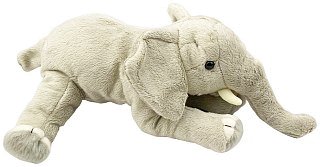 Игрушка Leosco Слонёнок лежащий 23см - фото 3