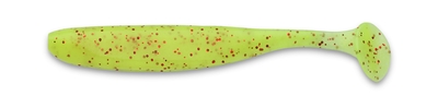 Приманка Keitech виброхвост Easy shiner 6,5&quot; PAL 01 Chartreuse Red Flake - фото 1