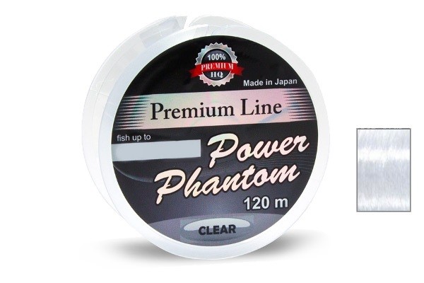 Леска Power Phantom Clear 120м 0,30мм - фото 1
