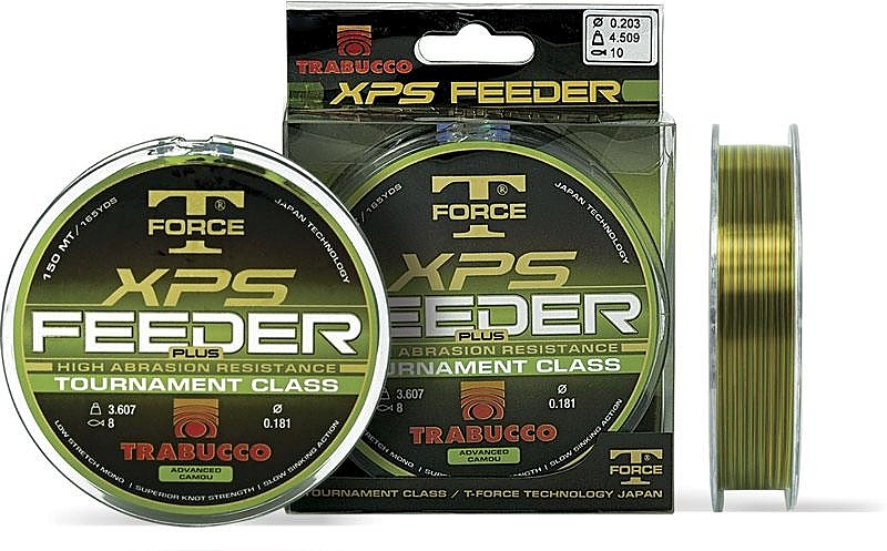 Леска Trabucco T-force XPS feeder plus 150м 0,221мм - фото 1