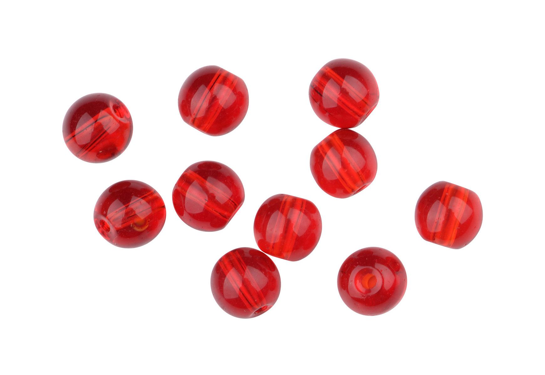 Бусина SPRO Round Glass Beads Red Ruby 4мм - фото 1