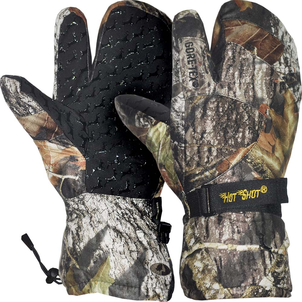 Перчатки Hot Shot Glove 3 в 1 Mossy Oak break Up - фото 1