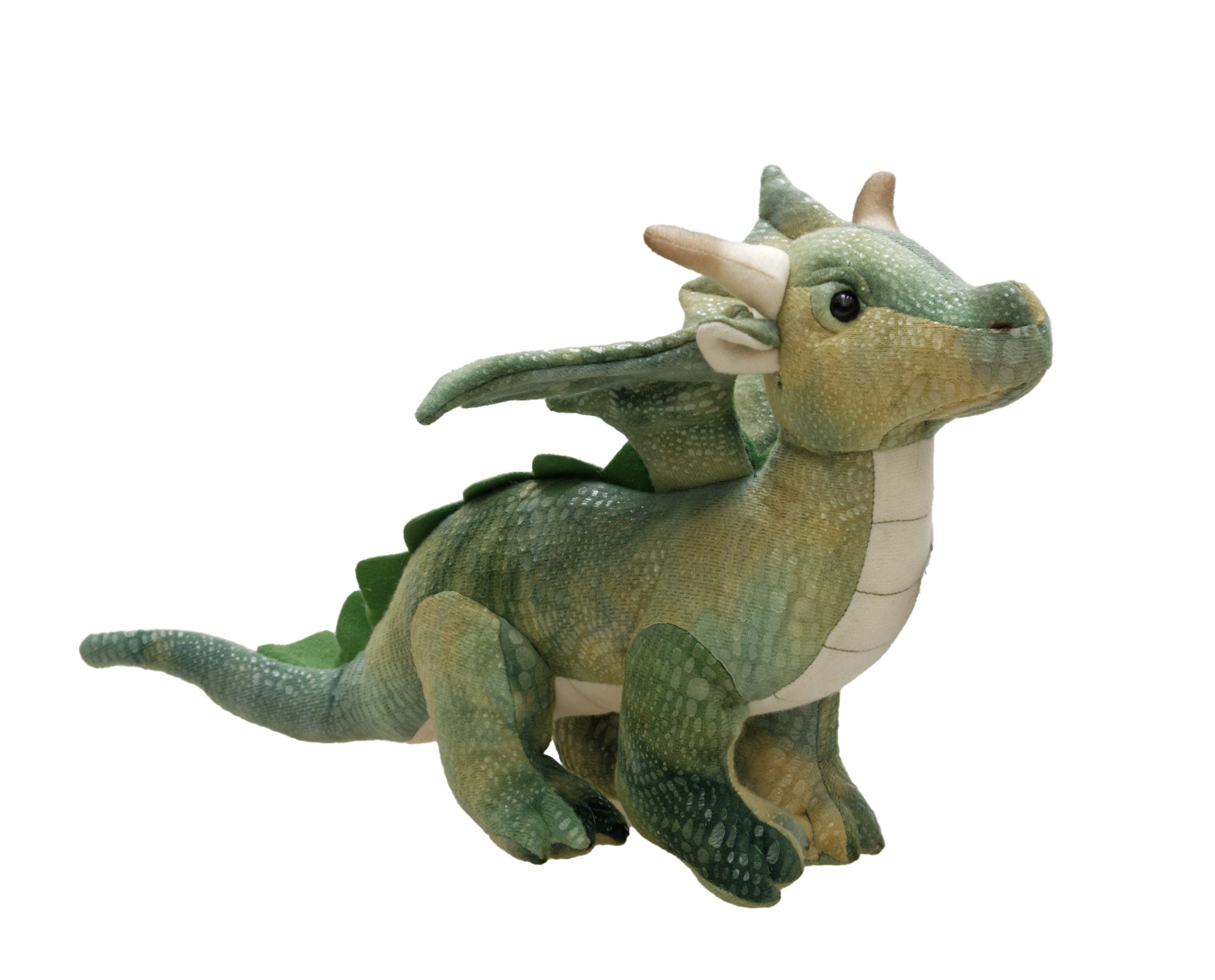 Игрушка Leosco Дракон зеленый 25см - фото 1