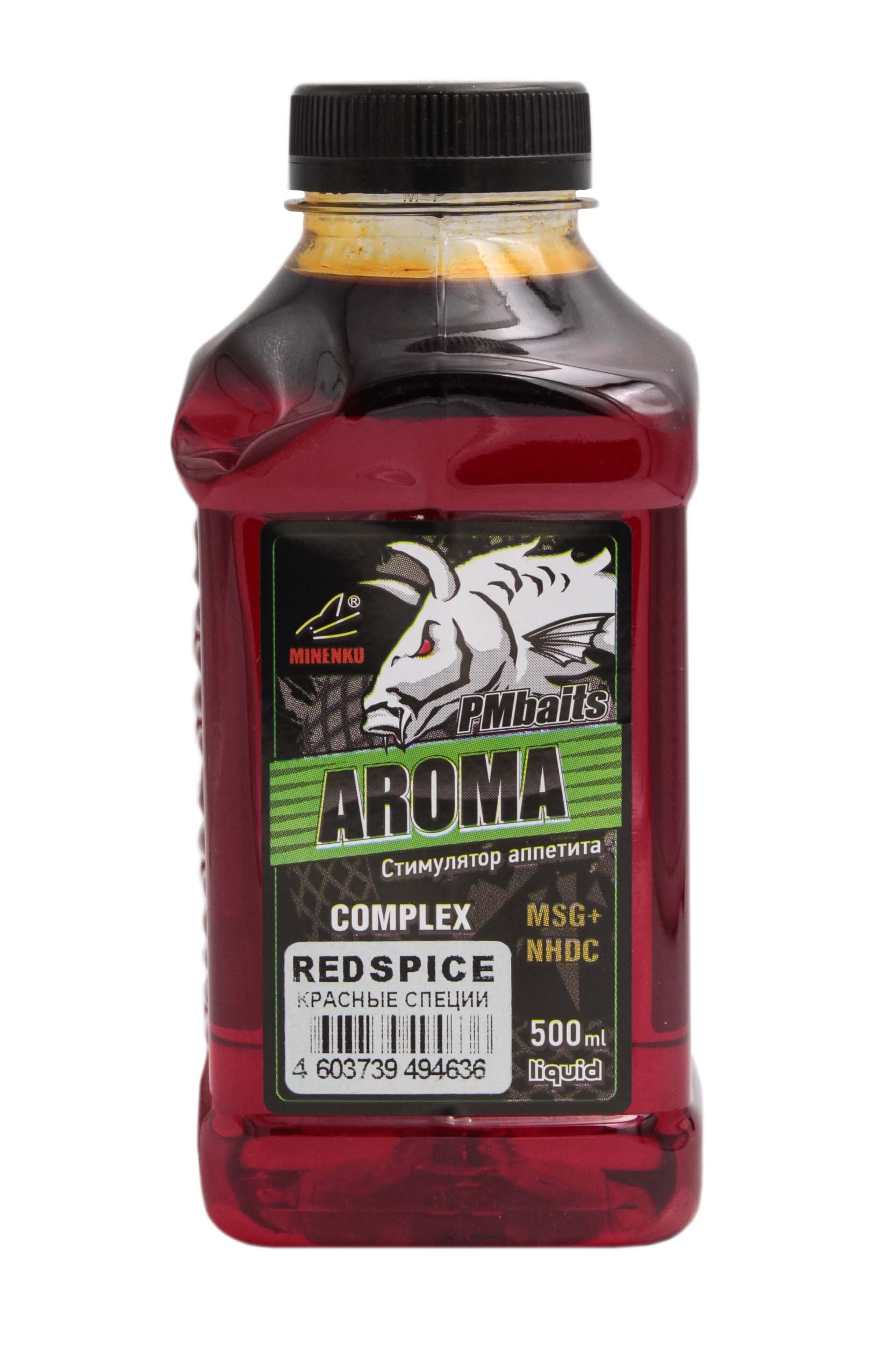 Ликвид MINENKO PMbaits Aroma 0,5л Red spice красные специи - фото 1