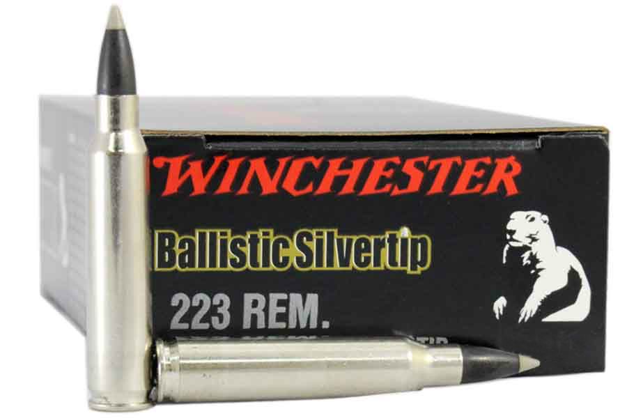 Патрон 223Rem Winchester Ballistic silver tip 3,56г - фото 1