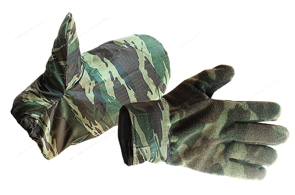 Перчатки Хольстер Рукавичка зеленый - фото 1