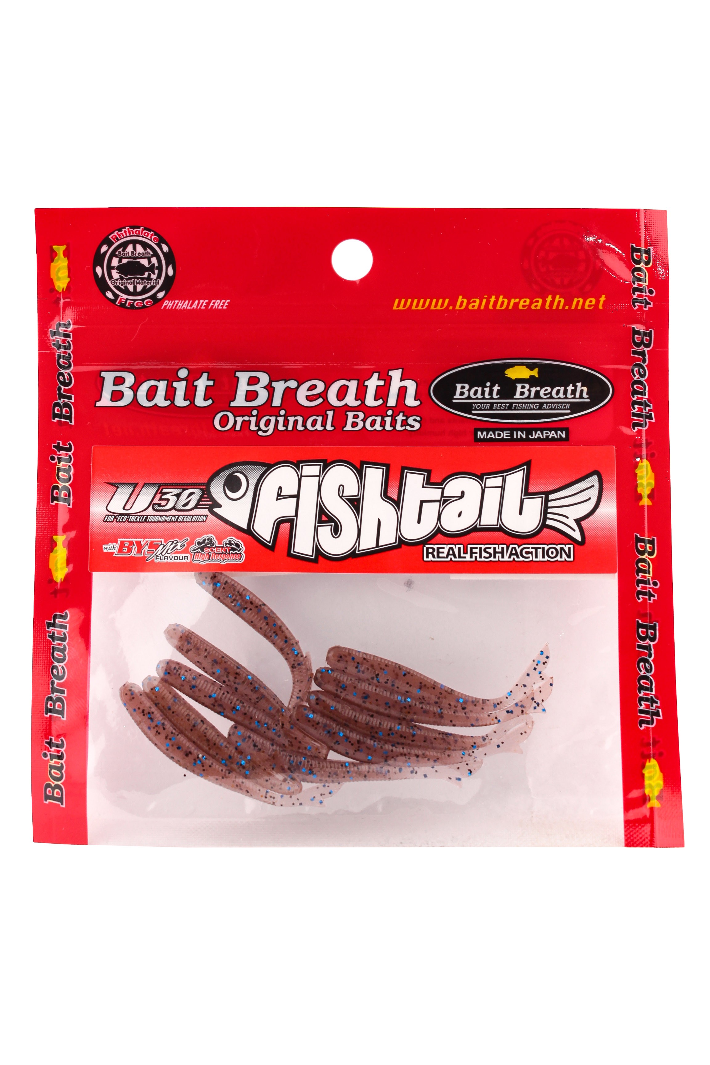 Приманка Bait Breath U30 Fish tail 2 145 уп.10шт - фото 1