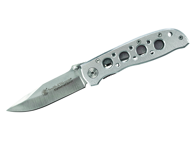 Нож Smith&Wesson CK105H складной сталь 7Cr17 алюминий - фото 1