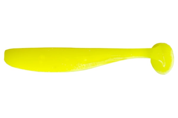 Приманки LureMax Slim Shad 4''/10см LSSLS4-05-001 Chartreuse 5шт - фото 1