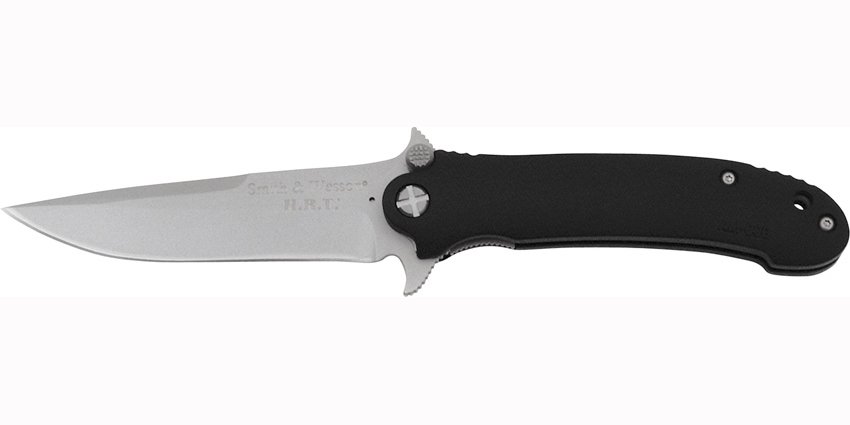Нож Smith&Wesson SWHRTMG складной сталь 440С текстолит - фото 1