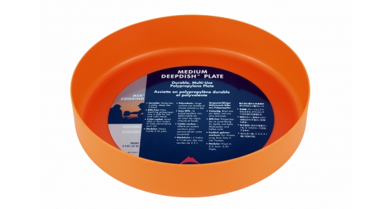 Миска MSR Deep dish medium пластик orange - фото 1