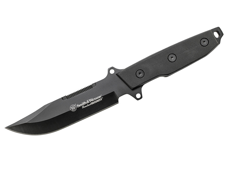 Нож Smith&Wesson Homeland Security фикс. клинок сталь 7Cr17M - фото 1