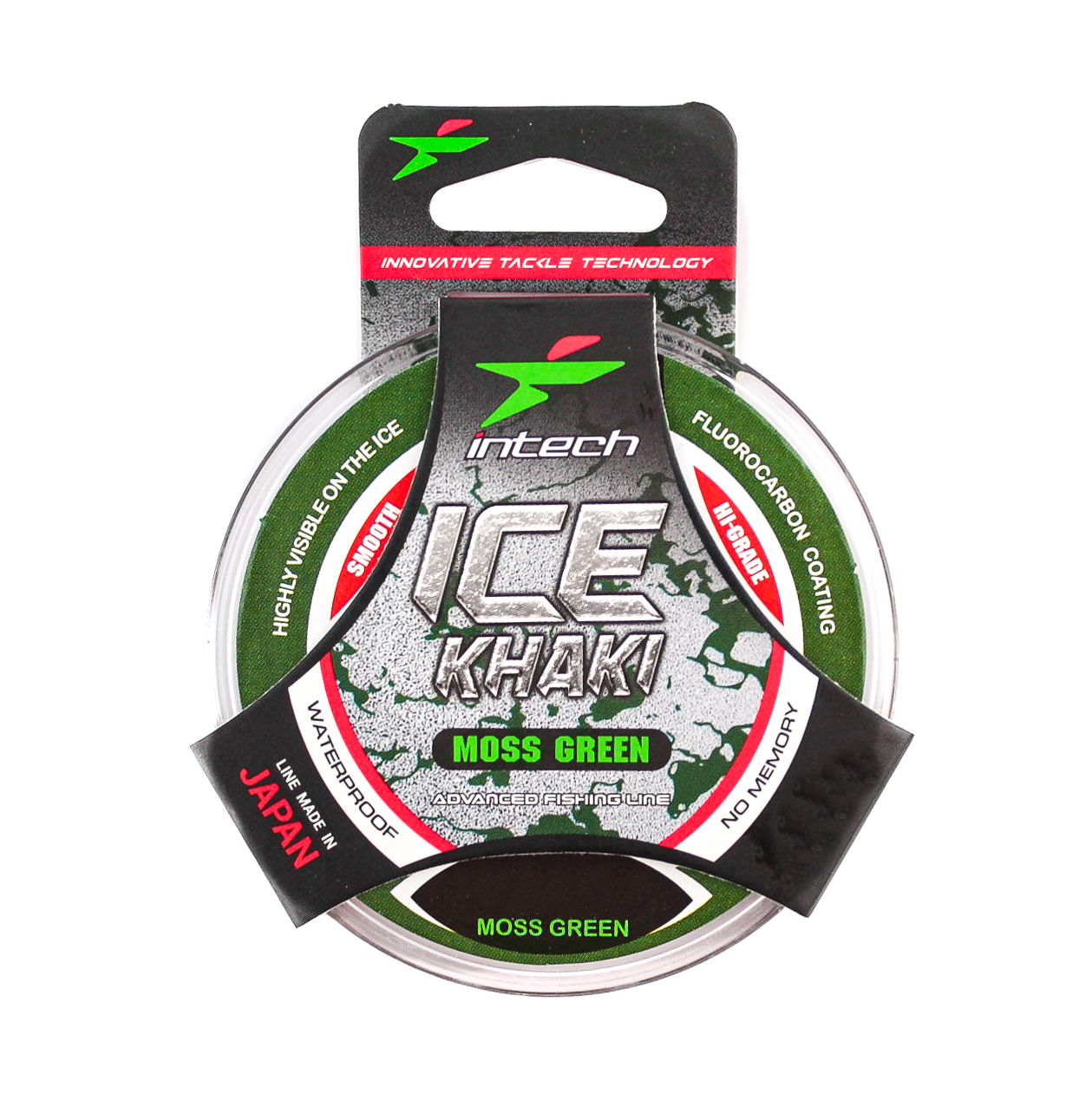 Леска Intech Ice Khaki moss green 30м 0.204мм 3.6kg - фото 1