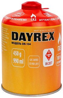 Баллон Dayrex 104 450гр газовый - фото 1