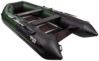 Лодка Мастер лодок Ривьера Максима 3800 СК зеленый-черный - фото 4