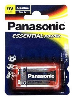 Батарейка Panasonic Essential Power 6LR61 9V уп.1шт