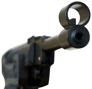 Пистолет Blow H-01 пружинно-поршневой черный металл - фото 2