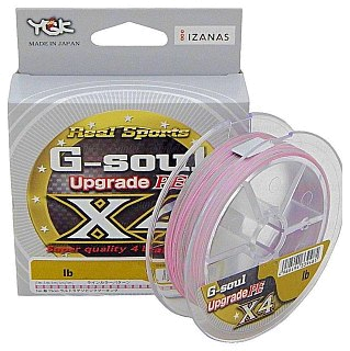 Шнур YGK G-Soul Upgrade X4 150м PE 1,2 20lb Gray