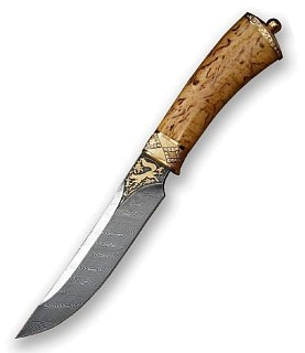 Нож Северная Корона Куница-2 карельская береза - фото 1
