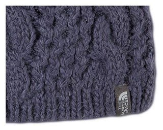 Шапка The North Face Cable Minna Os grey stone/blue - фото 2