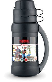 Термос Thermos W/extra cups 34 50 стекло 500 мл black - фото 1