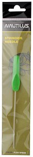 Игла для бойлов Nautilus Stringer needle fluo green - фото 2