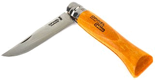 Нож Opinel 9VRN 9см углеродистая сталь - фото 4