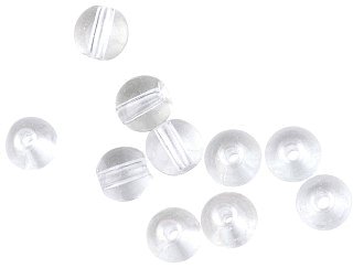 Бусина SPRO Round Glass Beads Clear Diamond 4мм - фото 1