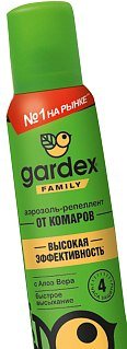 Аэрозоль Gardex Family от комаров 150 мл