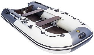 Лодка Мастер лодок Ривьера Компакт 3200 СК комби графит серая - фото 3