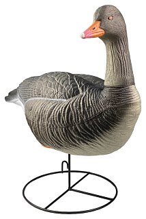 Подсадной гусь Taigan Goose сторожевой с выдвижной головой на стальном основании - фото 6