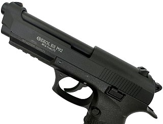 Пистолет Ekol ES P92 black 4,5мм металл - фото 4