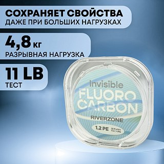 Леска Riverzone Invisible FC 1,2 50м - фото 5