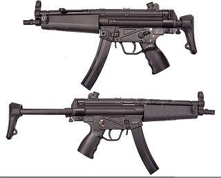 Автомат Classic Army CA MP5 A5 Navy B&T AEG черный 