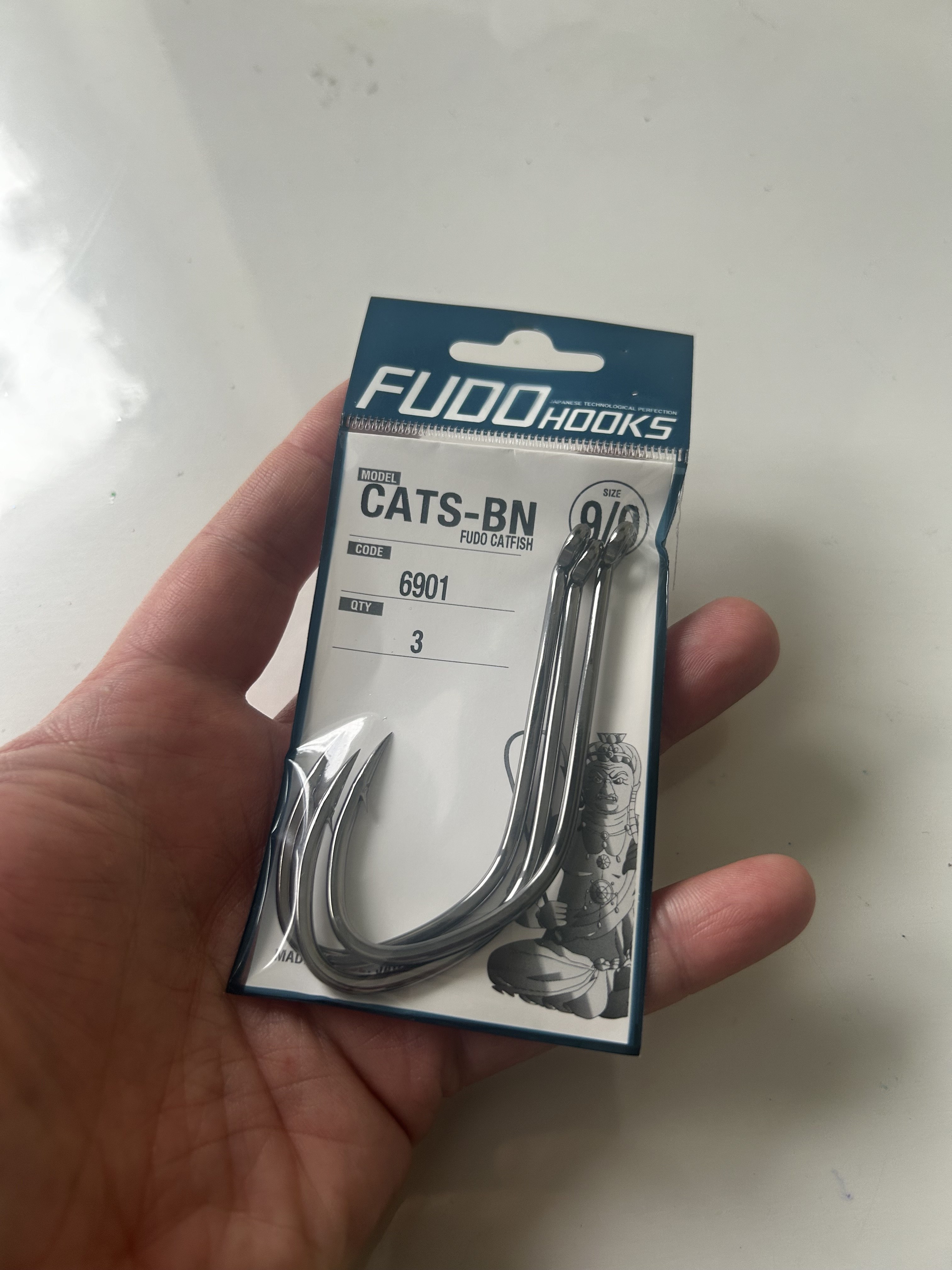 Крючки Fudo Catfish Cats-BN 6901 BN № 5/0 6шт. купить в интернет ...