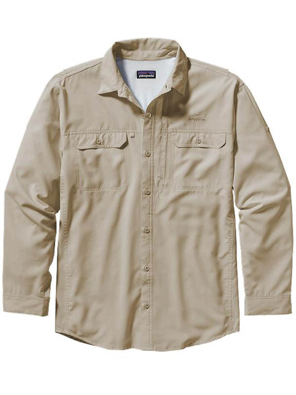 Рубашка Patagonia Sol patrol long sleeves bleached stone - фото 1