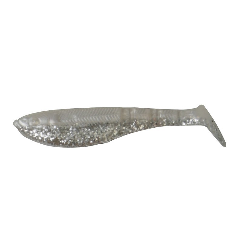 Приманка Savage Gear LB Pro 4Play Shad 7,2см 4г 5шт 04-Pearl Silver - фото 1