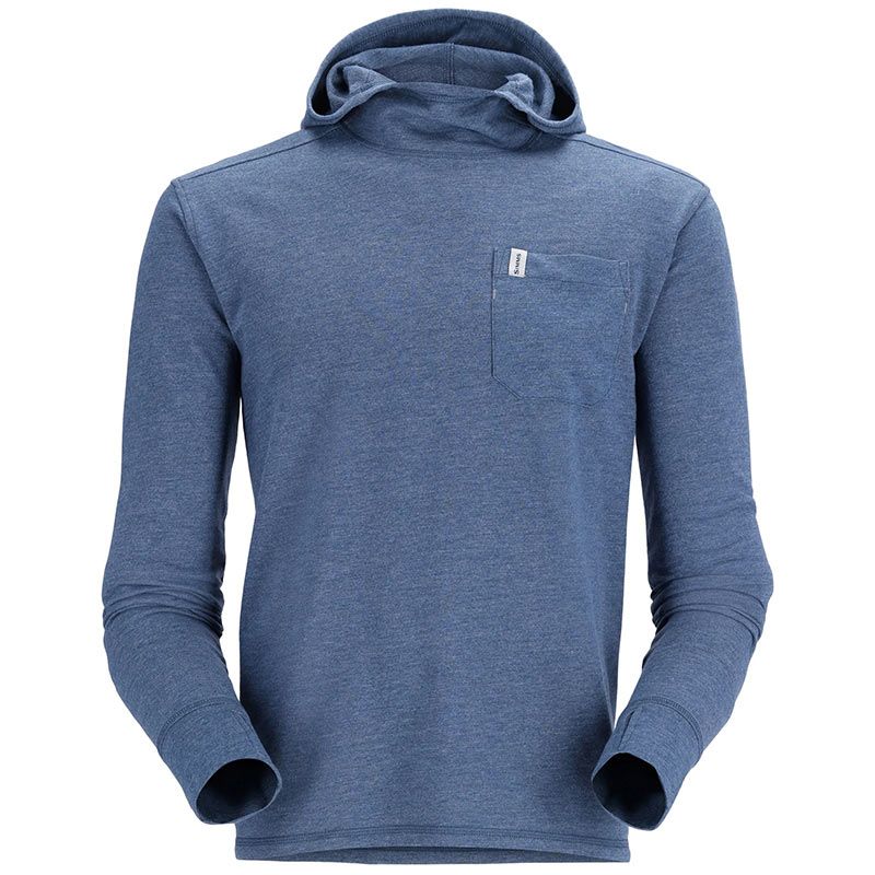 Футболка Simms Henry's Fork Navy Heather  - фото 1