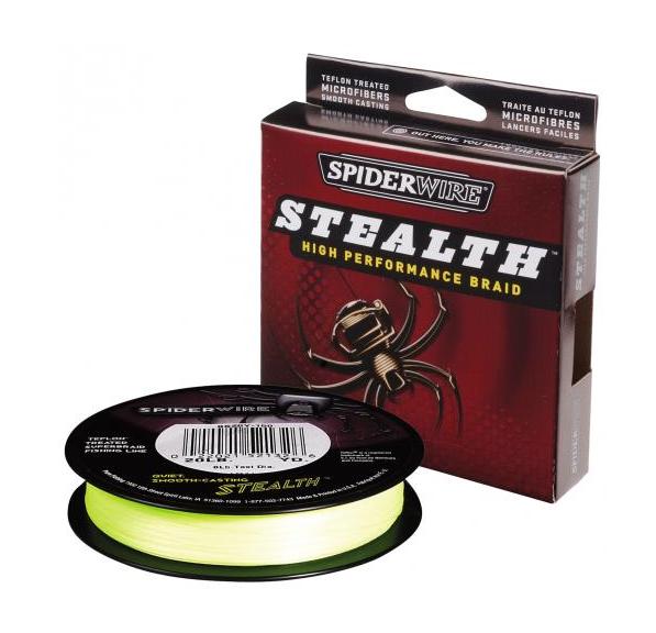 Шнур Spiderwire stealth yellow 137м 0,38мм - фото 1