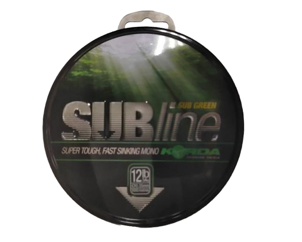 Леска Korda Subline ultra tough sinking mono green 1000м 0,35мм - фото 1