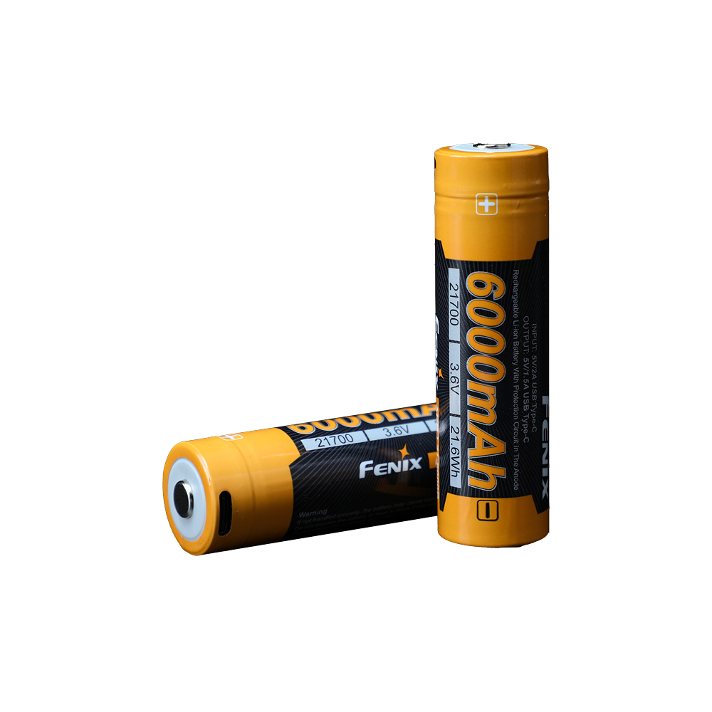 Аккумулятор Fenix 21700 ARB-L21-6000B 6000mAh USB с функцией powerbank - фото 1