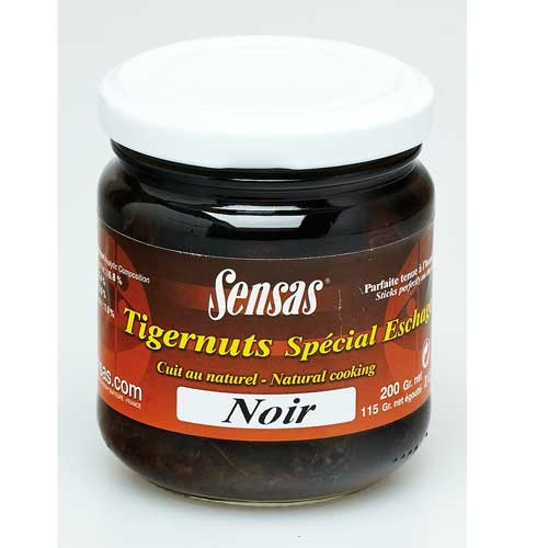 Насадка Sensas Cooked tigernuts орехи тигровые 0,212л black стекло - фото 1