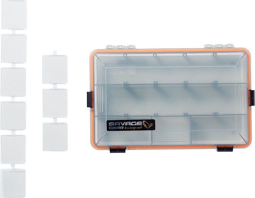 Коробка Savage Gear WP Lurebox 5B Smoke 35,5x23x5см - фото 1