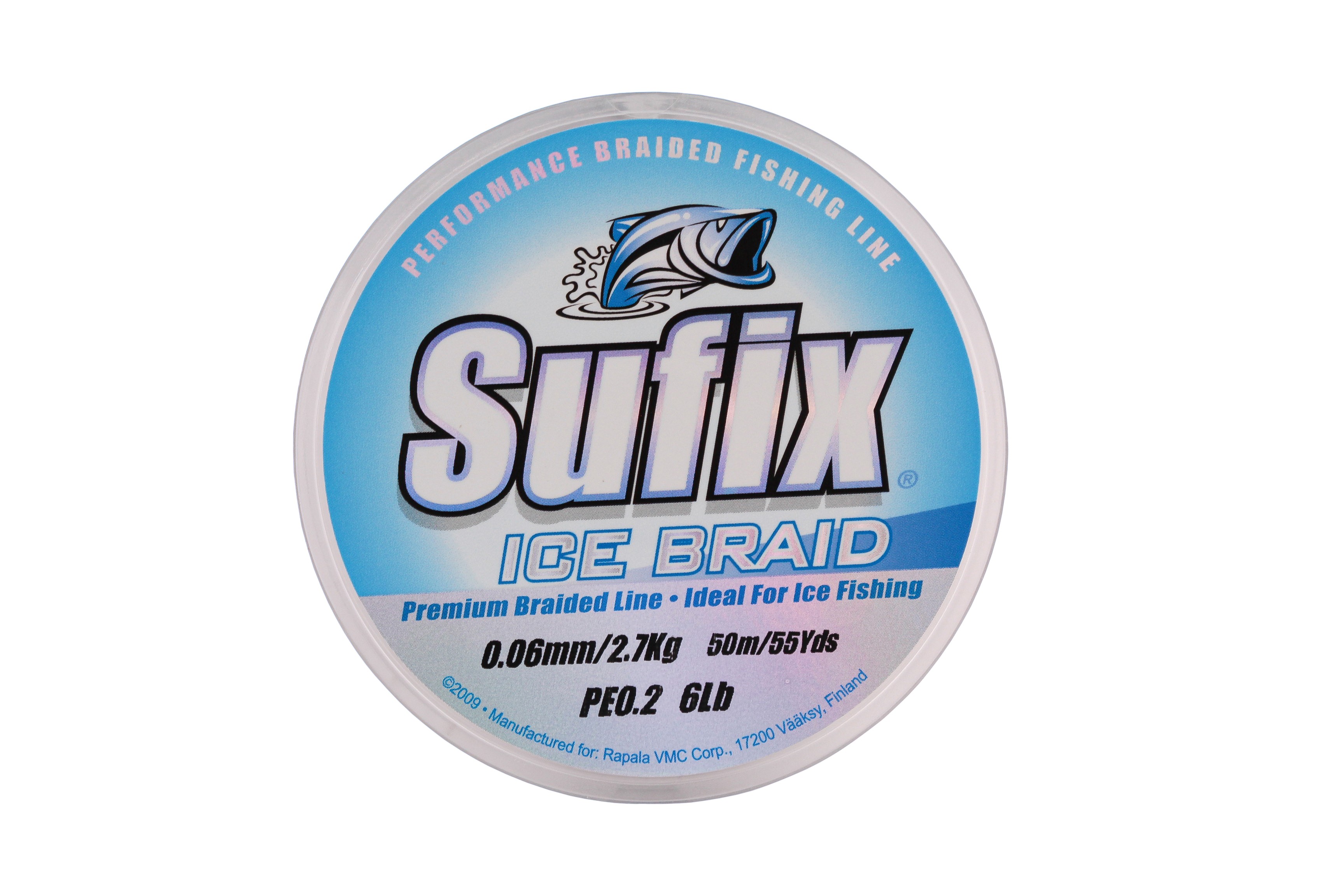 Шнур Sufix Ice braid 50м 0,06мм купить в интернет-магазине