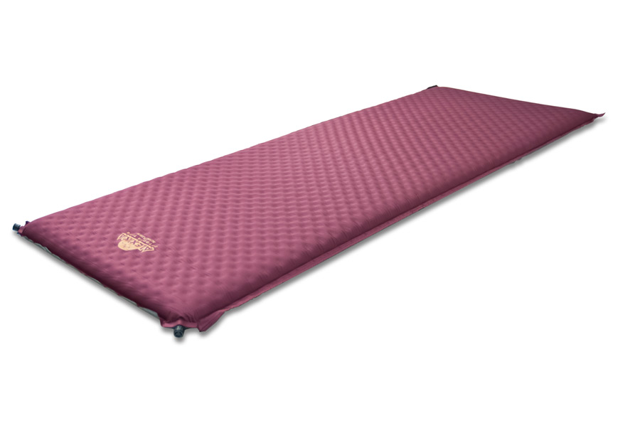 Коврик Alexika Alpine Plus 80 198x76x7,5см самонадувающийся burgundy red - фото 1