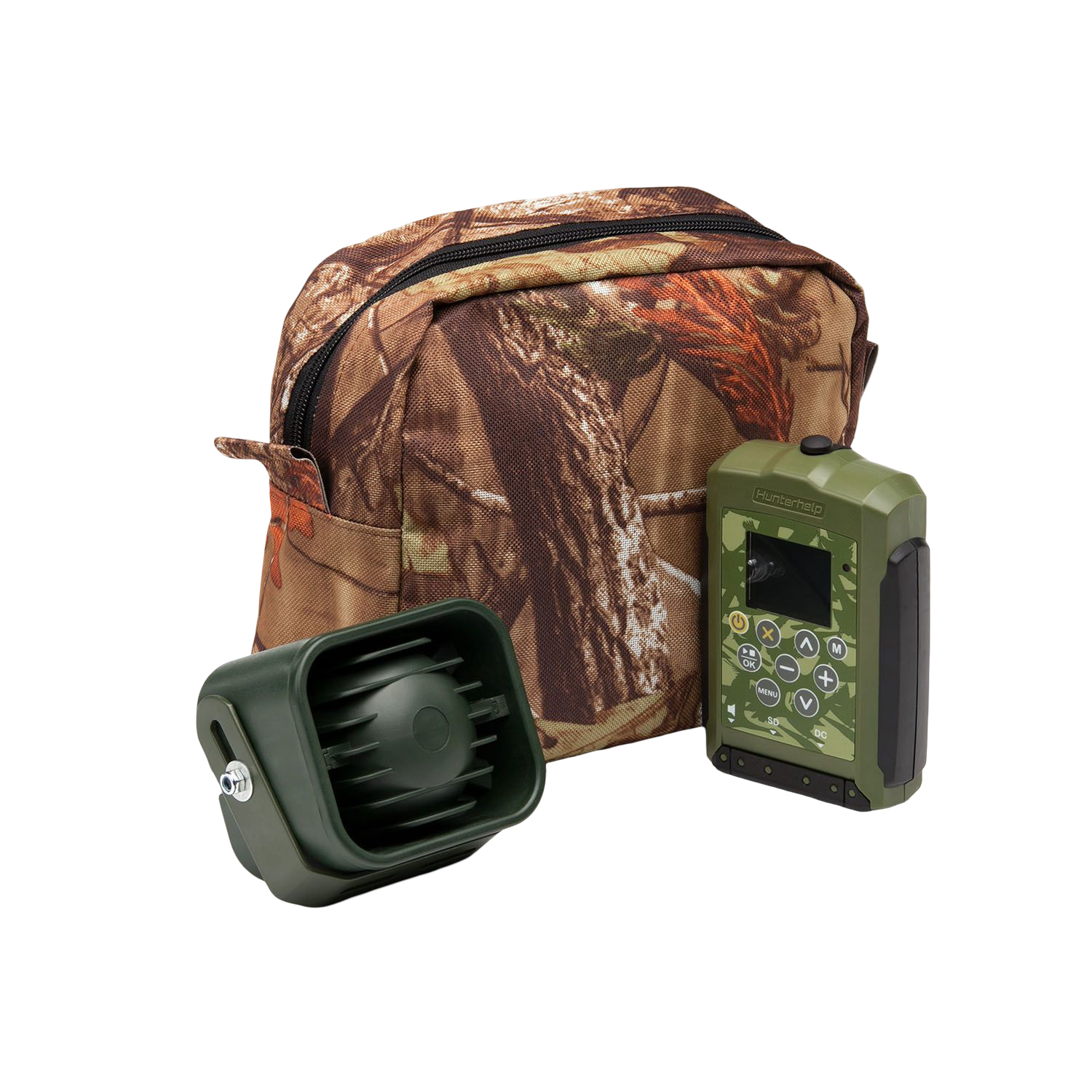 Манок электронный Hunterhelp Standart-3M карта динамик Тромб чехол - фото 1