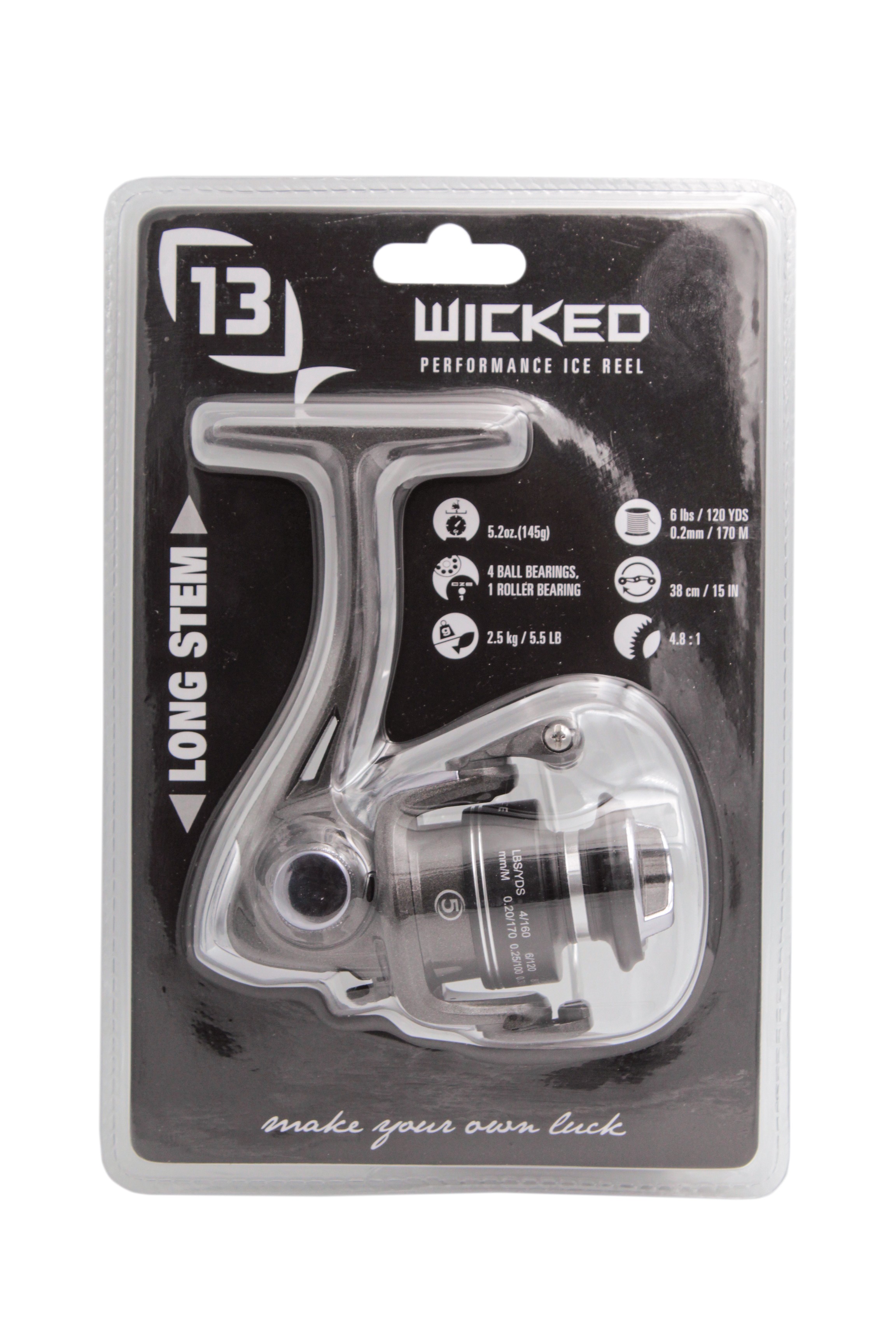 Катушка 13 Fishing Wicked Longstem Spinning Reel Clampack - фото 1