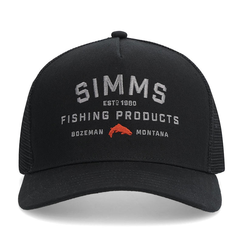 Кепка Simms Double Haul Trucker Black - фото 1