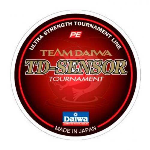 Шнур Daiwa TD Sensor Tournament orange 0,10мм 6LB 150м - фото 1